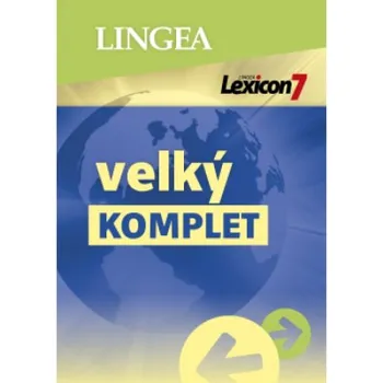 Slovník Lingea Lexicon 7 Anglický velký slovník + ekonomický a technický slovník
