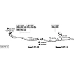 zadní tlumič výfuku Bosal 285-099