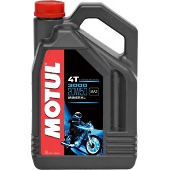Motorový olej MOTUL 3000 4T 20W50 4L, 107319