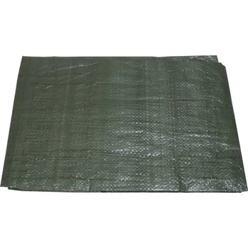 Krycí plachta TOPTRADE plachta krycí, zelená, s kovovými oky, 3 x 3 m, standard 600191