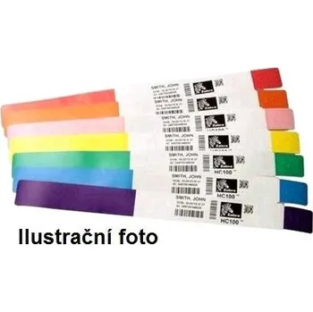 Pásek do tiskárny Zebra Z-Band Direct náramkové pásky, DT, 25 mm x 279 mm, 6 x 200 ks, bílá (10005008)