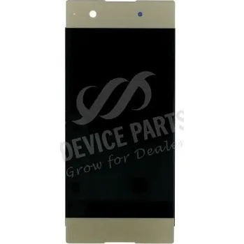 Sony Xperia XA1 G3121, XA1 Dual G3116 LCD + dotyková deska + přední kryt zlatý oem