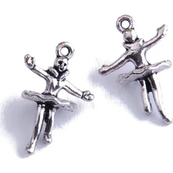 Přívěsek Přívěsek TANEČNICE, 18x26mm, 2ks