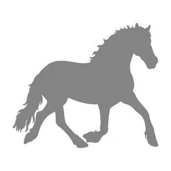 Samolepící dekorace SAMOLEPKA Kůň 088 pravá (17 - šedá) NA AUTO, NÁLEPKA, FÓLIE, POLEP, TUNING, VLASTNÍ TEXT, TISK, AUTOSAMOLEPKY.cz, POLEPY, OBRÁZEK, LOGO, SAMOLEPKY