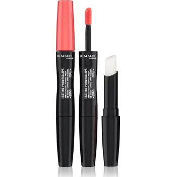 Přípravek na rty Rimmel Lasting Provocalips Double Ended dlouhotrvající rtěnka odstín 600 Orange, You Comin? 3,5 g