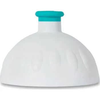 Kompletní víčko Zdravá lahev - bílé/tyrkysová