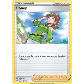 Sběratelská karetní hra Honey 142/198 - Chilling Reign Typ karty: Non-Holo