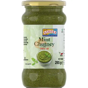 Omáčka ASHOKA mátová pasta s olivovým olejem 285g