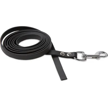 Vodítko pro psa FIREDOG BioThane vodítko 13mm 3m bez ručky Barva: Černá