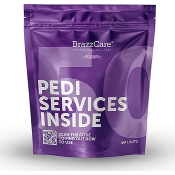 BrazzCare pedikúra bez vody 50 ks