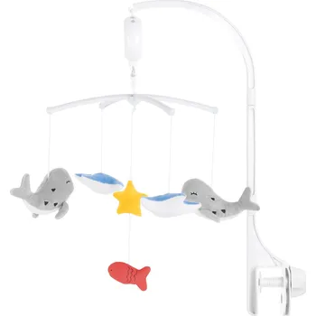 Kolotoč nad postýlku CHIPOLINO Hudební závěsný kolotoč Vodní svět