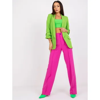 Dámské sako Klasické sako Italy Fashion jasně zelené EU velikost: XL