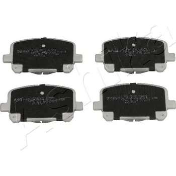 Brzdová destička Sada brzdových destiček, kotoučová brzda ASHIKA 50-02-270