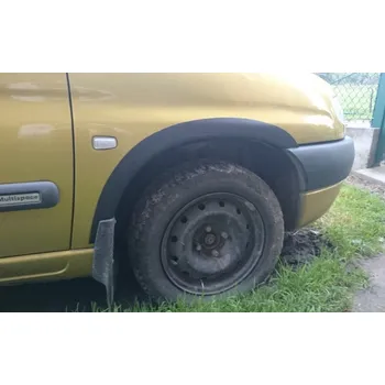 Blatník karosérie Plastové lemy blatníků Renault Kangoo I 5-dv. (1998-2008) 4ks