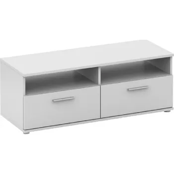 Televizní stolek Max-i SINGA 12 RTV stolek, bílá - výprodej
