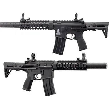 Airsoftová zbraň Lancer Tactical Airsoftová zbraň M4 SD Sportline 7" PDW (Gen.2) - černá