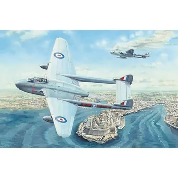 Plastikový model Infinity models 1/32 DH-100 Vampire MK.3