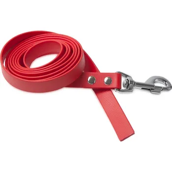 Vodítko pro psa FIREDOG BioThane vodítko 19mm 3m Barva: Červená