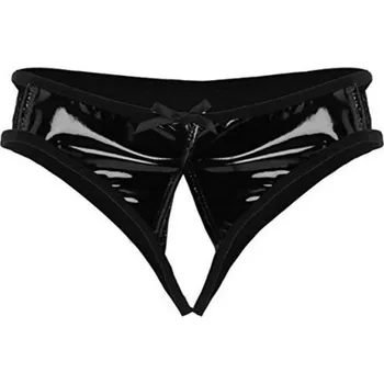 Dámské erotické kalhotky Spandex kalhotky - otevřený rozkrok, S-2XL Velikost: S