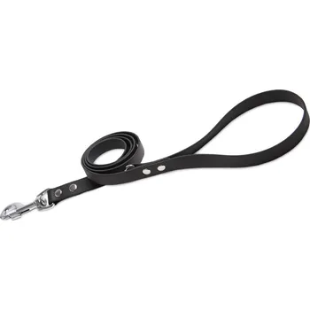 Vodítko pro psa Firedog BioThane Vodítko 19 mm 3 m s rukojetí & D-kroužkem Barva: Černá