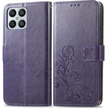 Příslušenství pro tablet VSECHNONAMOBIL 44034 ART Peněženkový kryt Honor X8 FLOWERS fialový