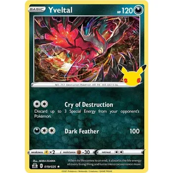 Karetní hra Yveltal 019/25 - Celebrations