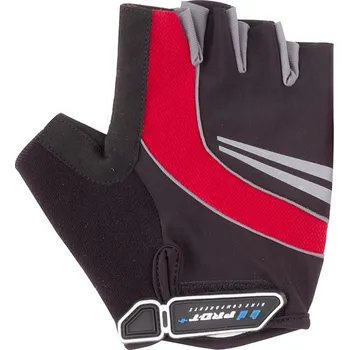 Cyklistické rukavice Rukavice PRO-T Plus Salerno červené S