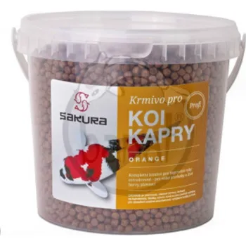 Krmivo pro rybičky Orange - 6 mm kbelík 5 l (2200 g) krmivo pro koi