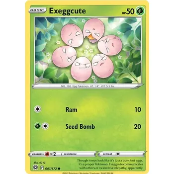 Sběratelská karetní hra Exeggcute - 1/172 - Brilliant Stars Typ karty: Non-Holo