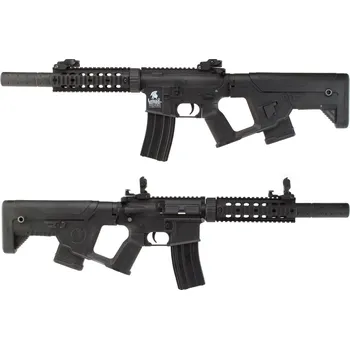 Airsoftová zbraň Lancer Tactical Airsoftová zbraň M4 SD Sportline 7" Alpha (Gen.2) - černá