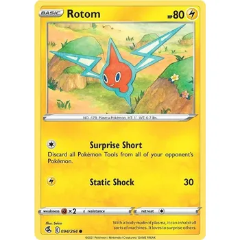 Karetní hra Rotom 094/264 - Fusion Strike Typ karty: Non-Holo