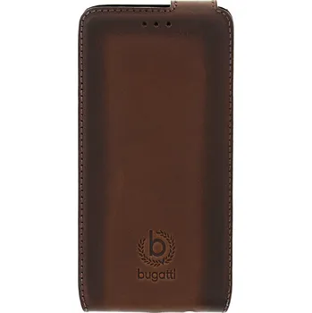 Pouzdro na mobilní telefon Bugatti Amsterdam Flip Pouzdro Brown pro Samsung Galaxy A3