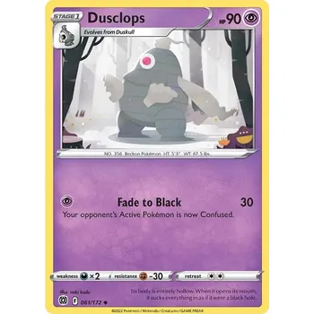 Karetní hra Dusclops - 61/172 - Brilliant Stars Typ karty: Non-Holo