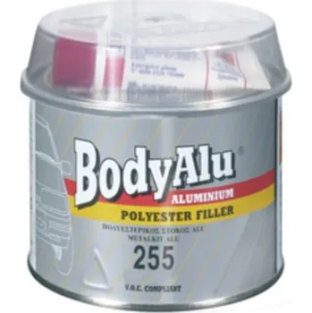 Karosářský tmel HB BODY ALU F255 - tmel s hliníkem, 250g, H029