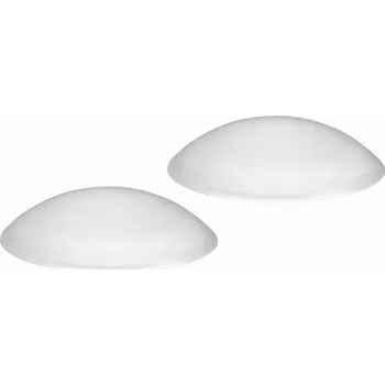 Walteco Dveřní zarážka, průměr 60mm, samolepicí, transparentní, 2 ks