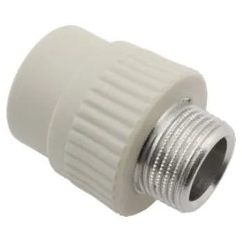 Vodovodní potrubí PPR přechodka kovová se závitem vnějším 25×1/2