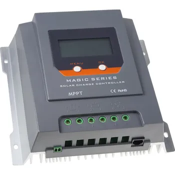 solární regulátor Inteligentní MPPT solární regulátor nabíjení, 20A s LCD, Bluetooth