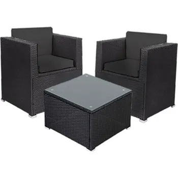 Zahradní sestava Sedací souprava FELIX černá