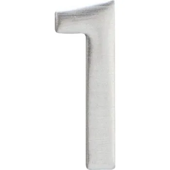 Dveřní kování COBRA nalepovací číslice 25 mm nerez Provedení: 1, Povrch: IN - nerez