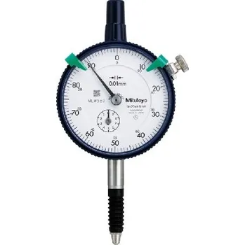 Číselníkový úchylkoměr 10/0,01mm IP64 bez očka MITUTOYO