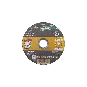 Řezný kotouč WOLFCRAFT - Kotouč řezací na nerezovou ocel 125mm WOLFCRAFT 1687999
