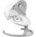MoMi Elektrické houpátko KENANI světle šedá