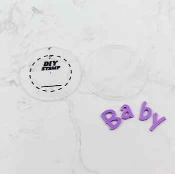 Podložka na abecedu 8cm - Cakesicq