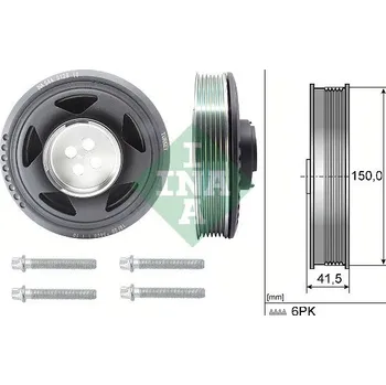 Sada řemenice, klikový hřídel Schaeffler INA 544 0129 20