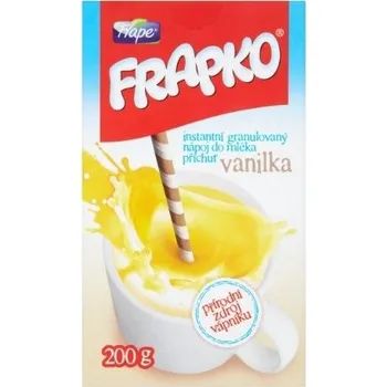 Instantní nápoj Frapko instatní nápoj do mléka s příchutí vanilky 200g