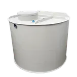 Samonosná kruhová nádrž na dešťovou vodu 2m3