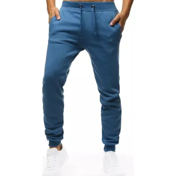 Pánské teplákové kalhoty modré Dstreet UX3632 M