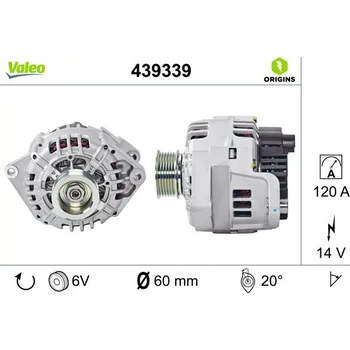 Autoelektrika generátor VALEO 439339