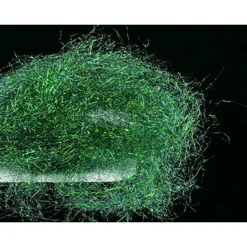 Fine Flash Dubbing Dark Green