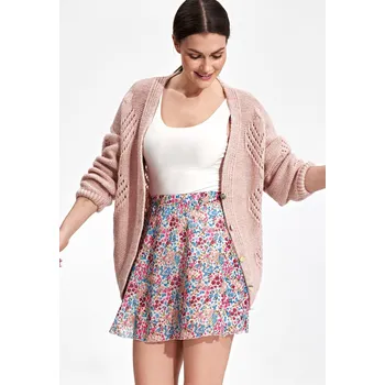 Dámská sukně Barevná sukně s drobnými květy M878 Pattern 135 Velikost: XL